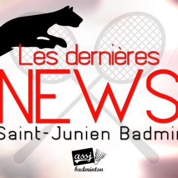 Informations ASSJ Badminton